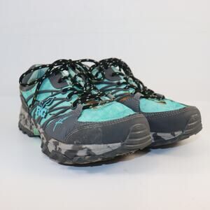 Realtree Girl MS Bobcat Trail Shoes | Size 7.5 | Camo Teal Hiking Sneakers